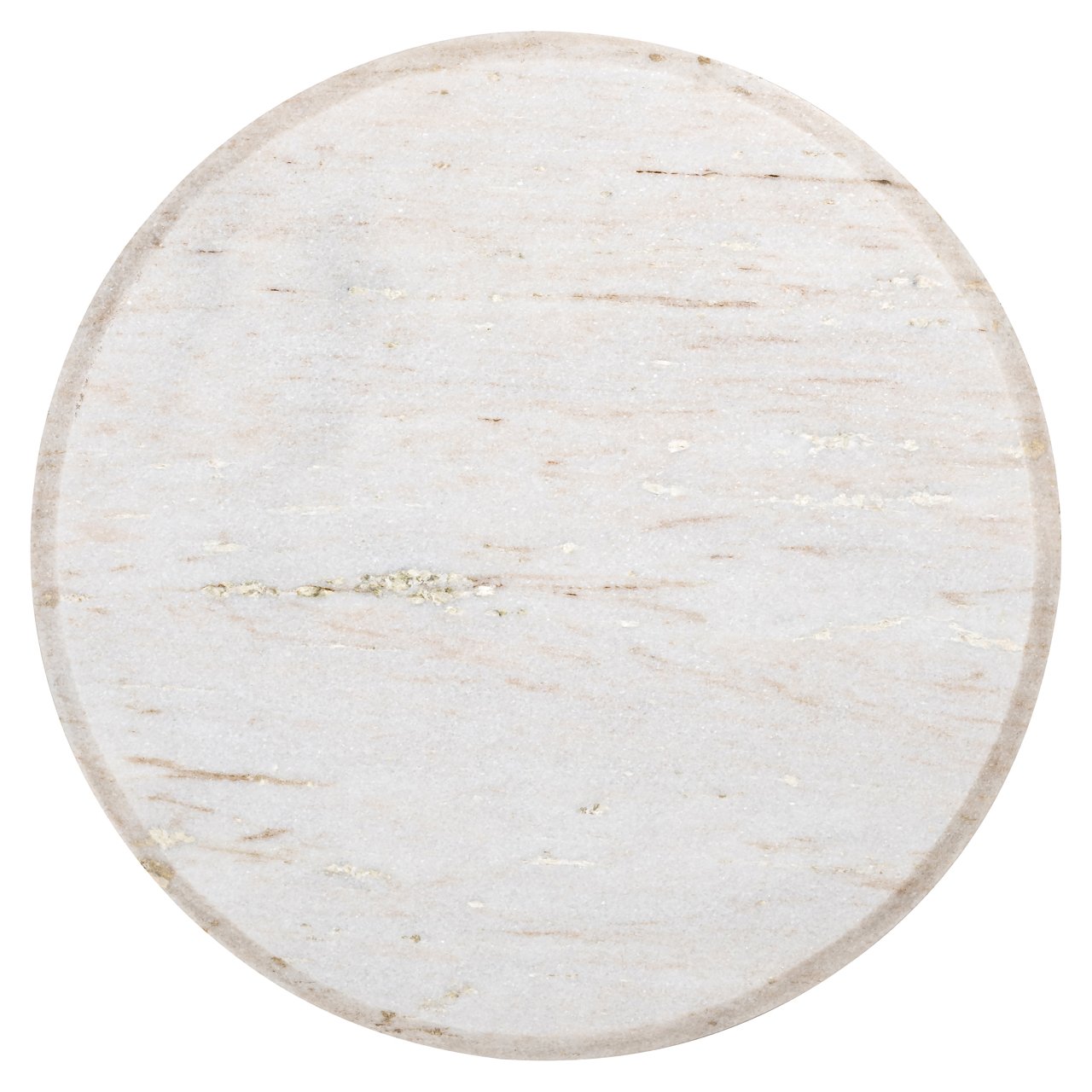 Bijzettafel Mayfield Mangohout en marmer - Ø55 cm - Afbeelding 3