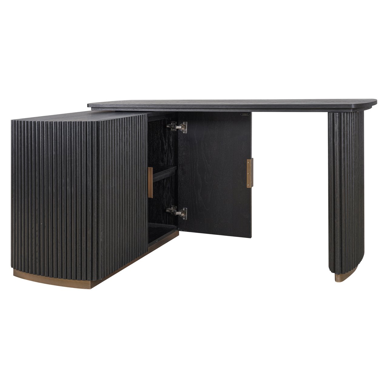 Bureau Cambon Eiken - 134 x 45 cm - Afbeelding 9
