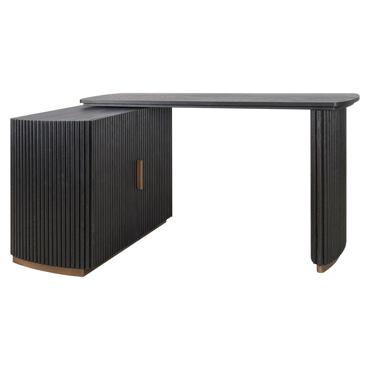 Bureau Cambon Eiken - 134 x 45 cm - Afbeelding 4
