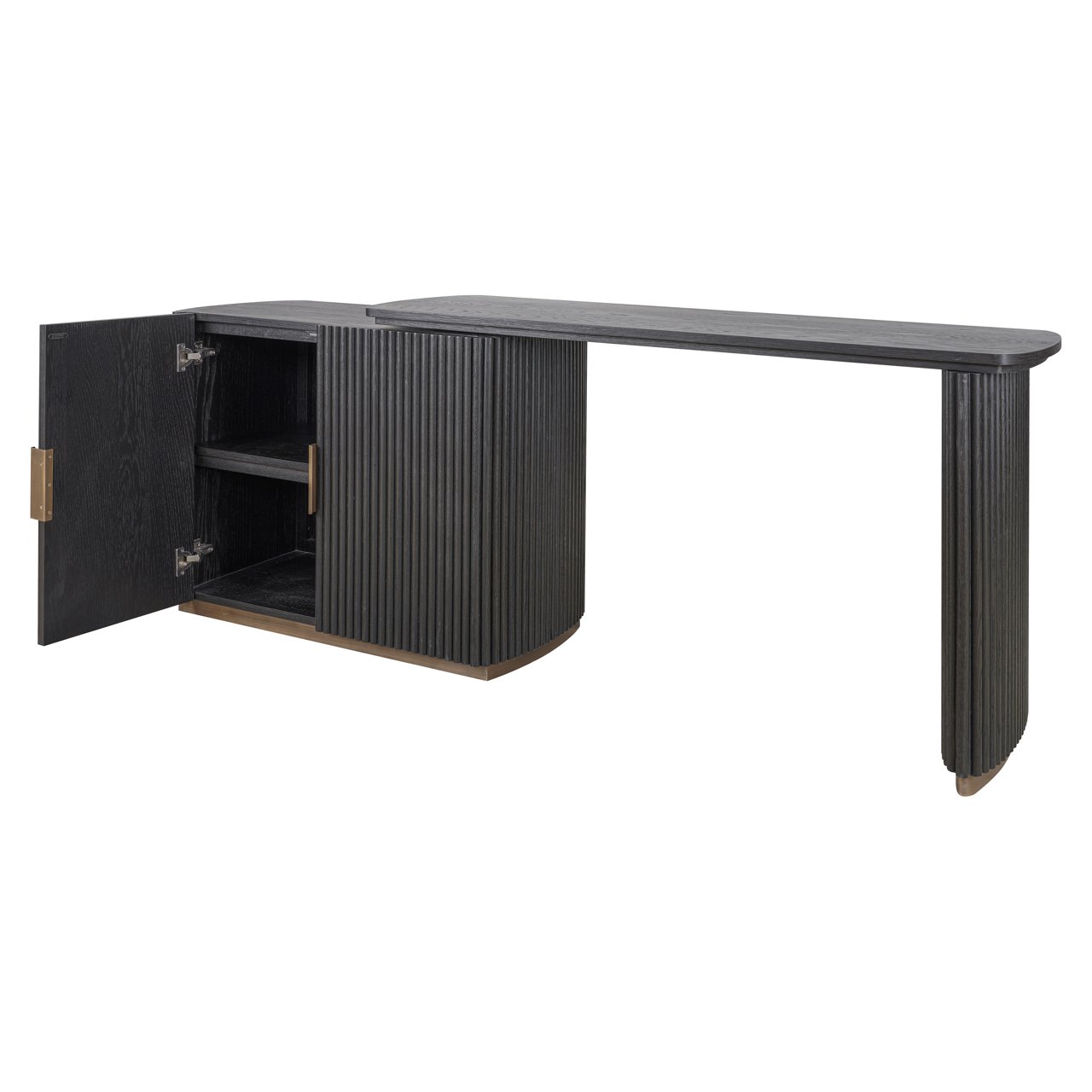 Bureau Cambon Eiken - 134 x 45 cm - Afbeelding 10