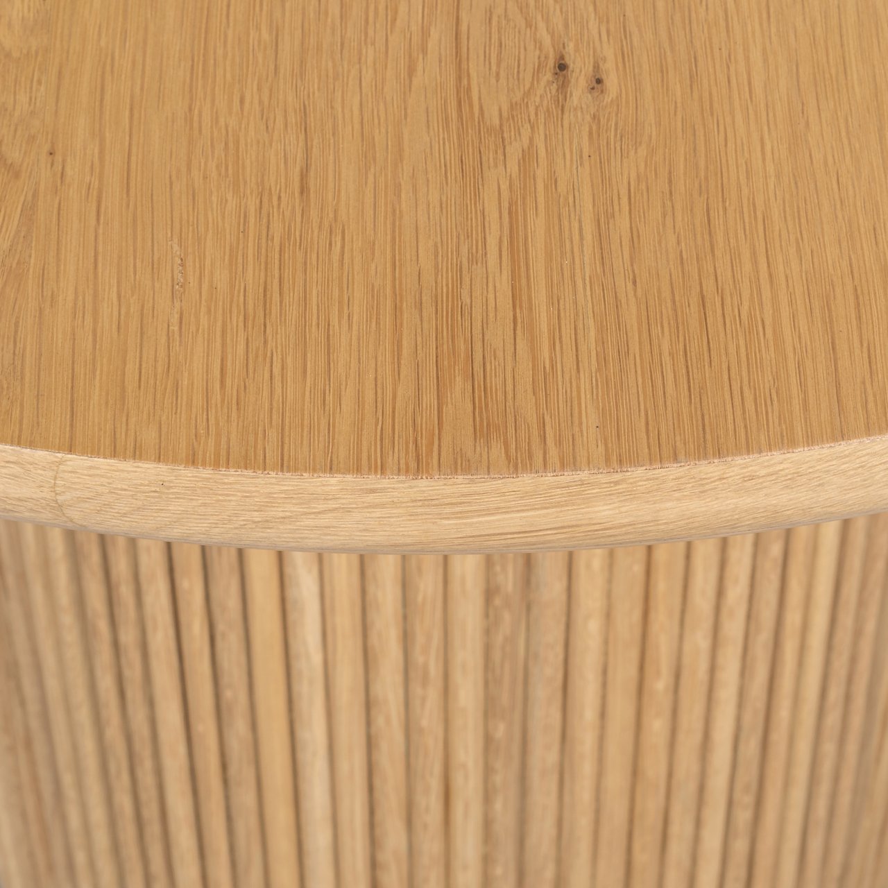 Ovale Eettafel Belfort Eiken 240 x 10 cm - Naturel - Afbeelding 7