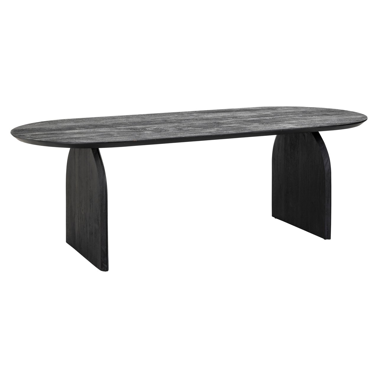 Ovale Eettafel Hudson 235 x 100 cm - Mangohout - Afbeelding 6