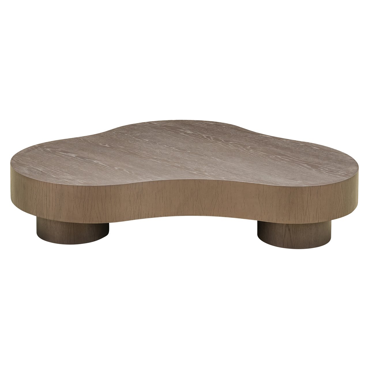 Organische Salontafel Bogor Set van 2 stuks - Bruin - Afbeelding 3