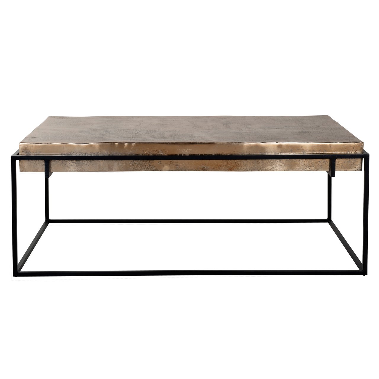 Salontafel Calloway 123 x 68cm - Champagne Gold - Afbeelding 9