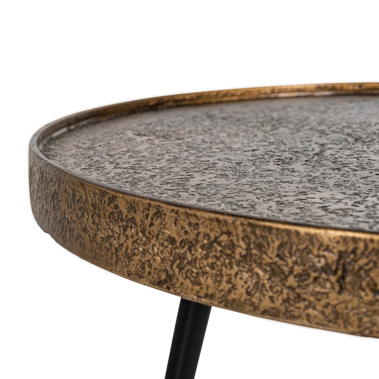 Salontafel Luton Set van 3 stuks - Goud - Afbeelding 3