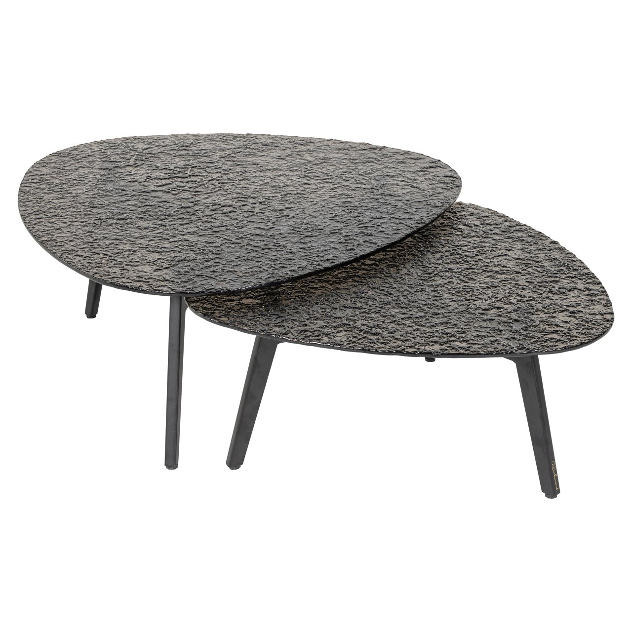 Salontafel Riley Glas - Set van 2 stuks - Afbeelding 2