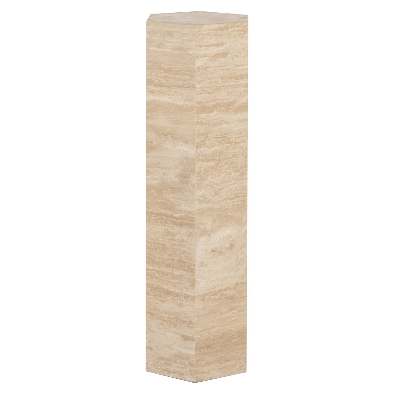 Zuil Vespin Travertin 90cm hoog