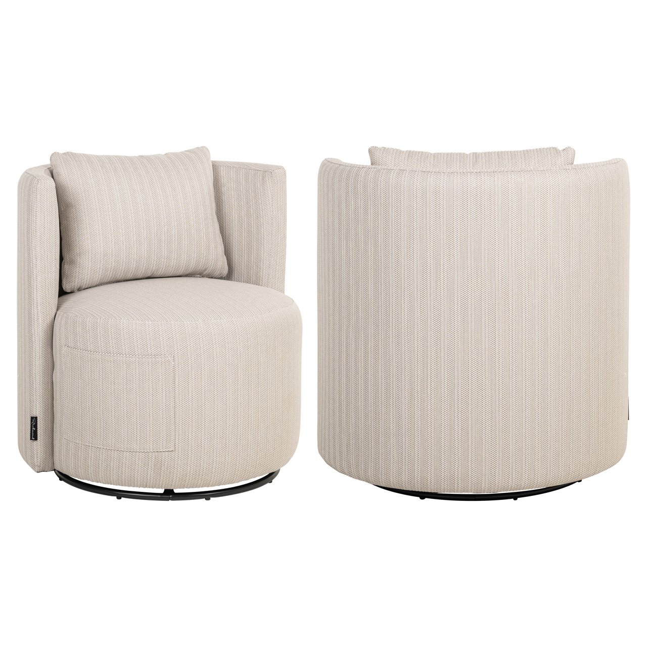 Outdoor Draaibare Eetkamerstoel Marlin Beige