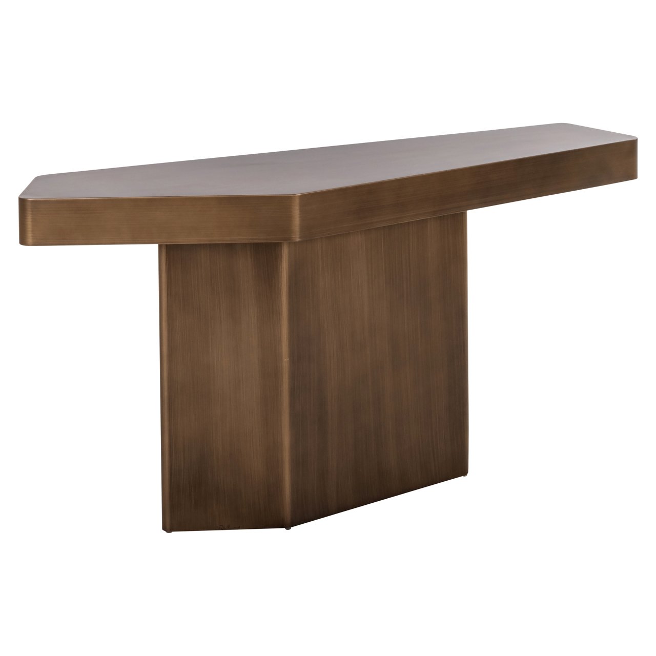 Sidetable Hexa 150cm Brushed Gold
