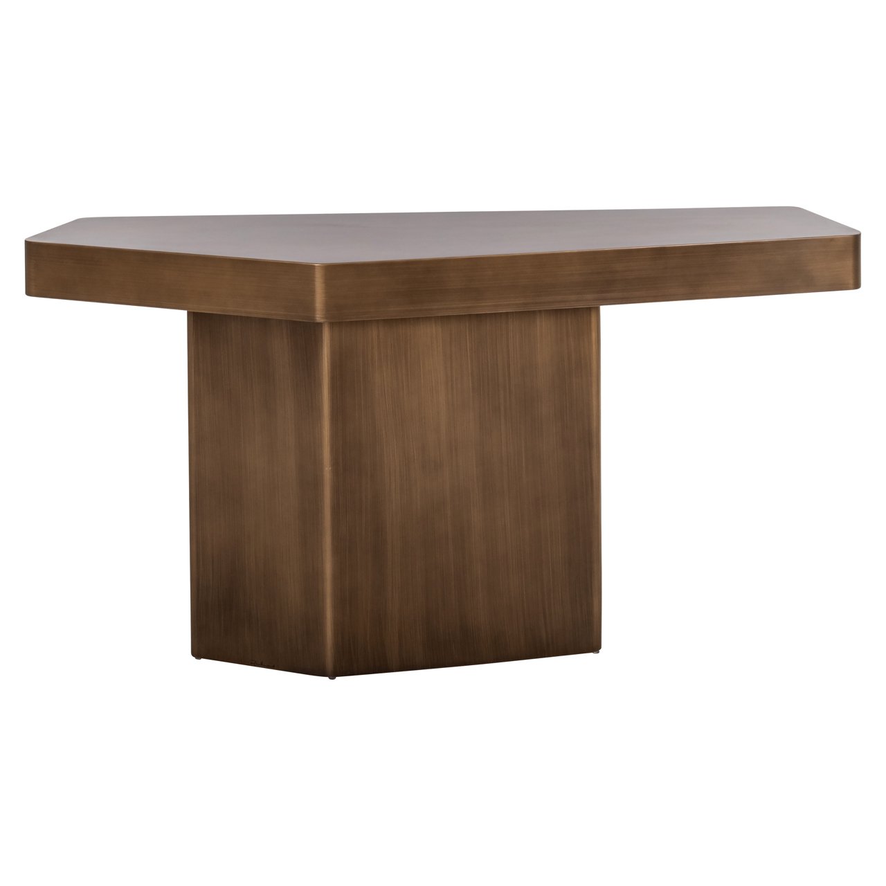 Sidetable Hexa 150cm Brushed Gold - Afbeelding 2