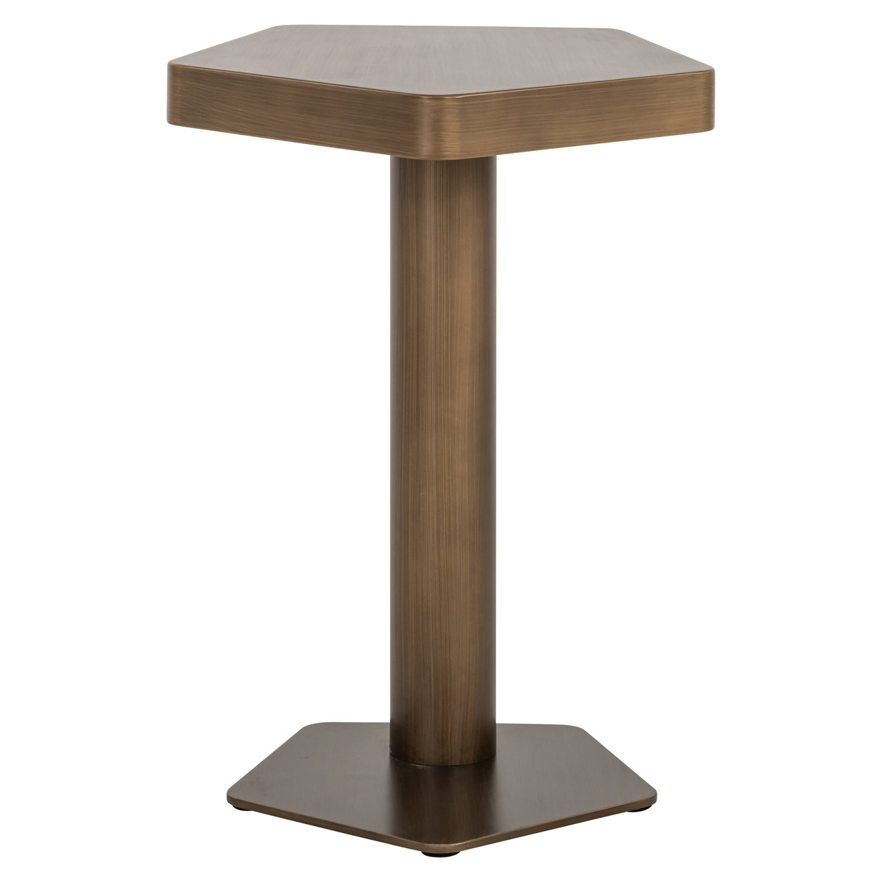 Laptoptafel Hexa 45 x 44cm Brushed Gold - Afbeelding 2