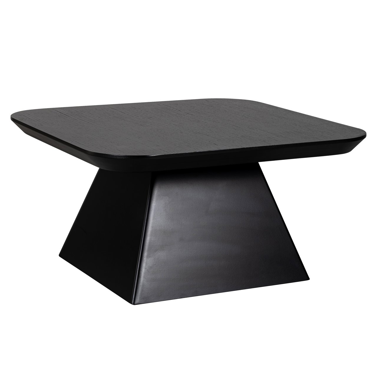 Salontafel Bonvoy Eiken - Zwart 70x70cm