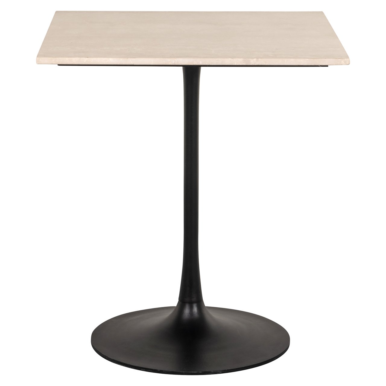 Vierkante Bistrotafel Tavolo beige 70x70 - Afbeelding 2