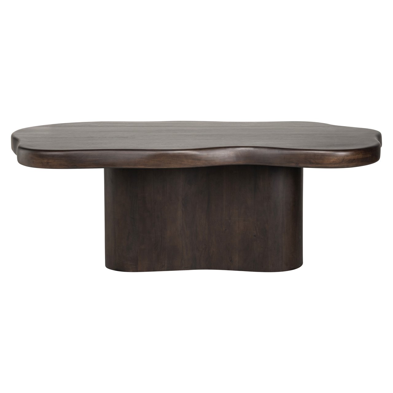 Organische Eettafel Sherman 230 x 139 cm - Bruin - Afbeelding 3