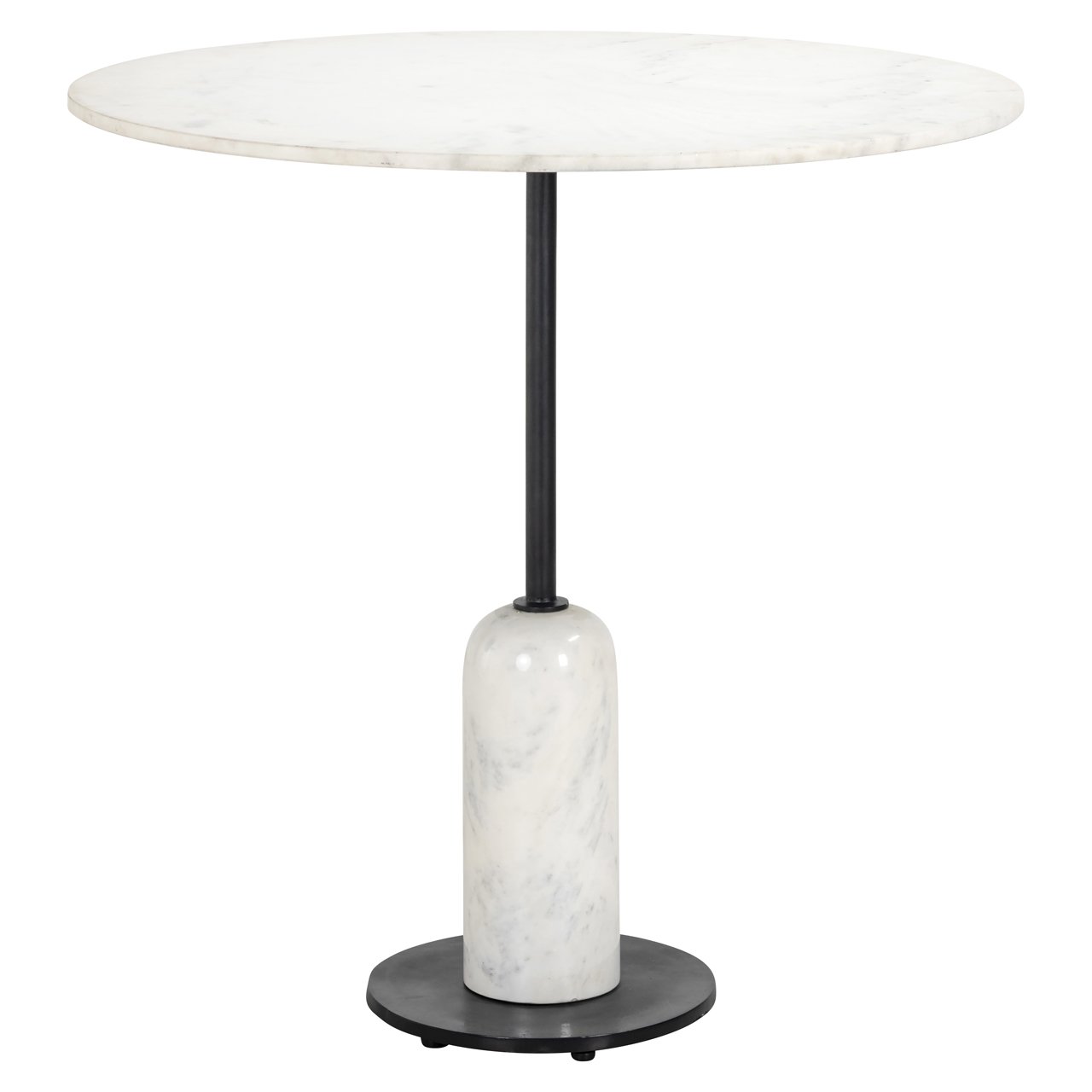 Ronde Bistrotafel Jagger Marmer Ø76 cm - Wit