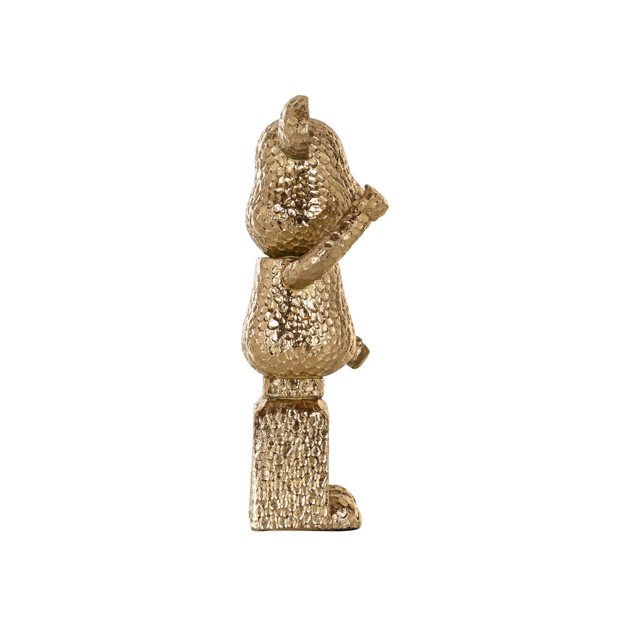 Decoratie Beer kleur goud - Afbeelding 2