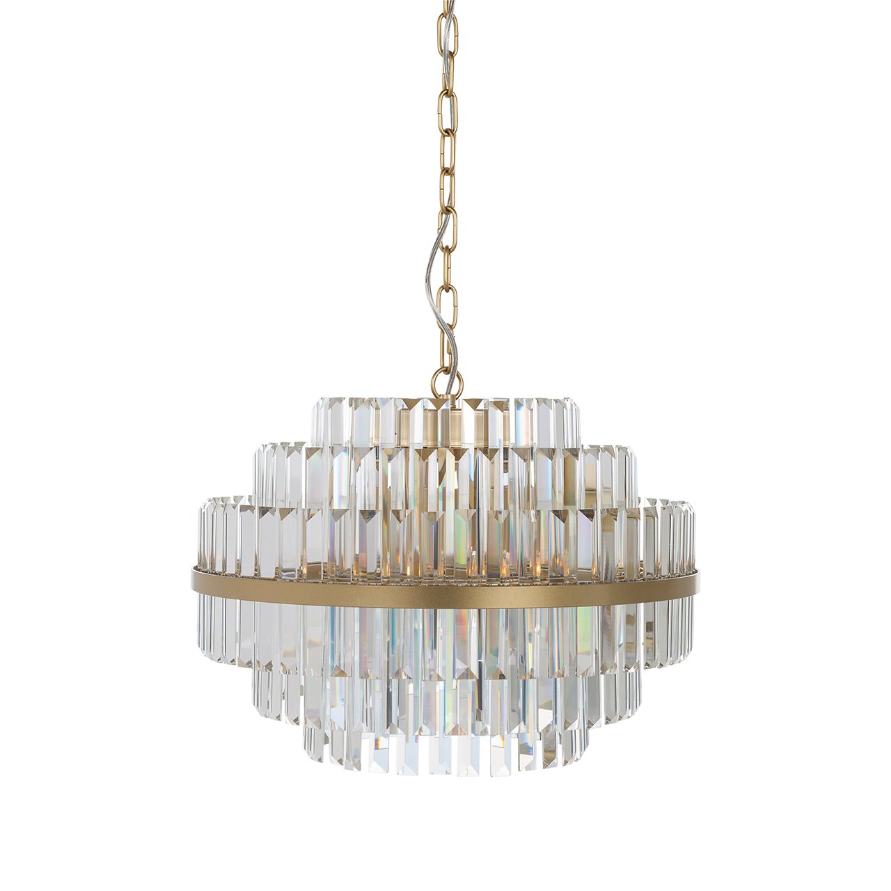 Hanglamp Desire Crystal 49cm kleur Brushed Gold