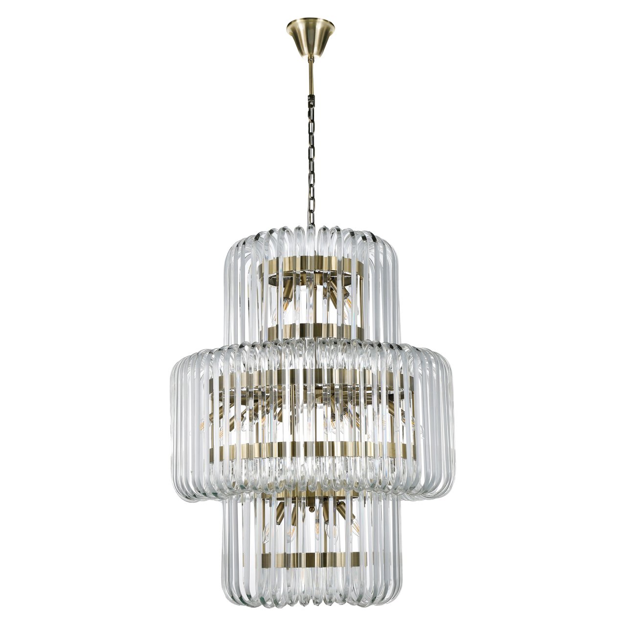 Hanglamp Chenna Glas 80 x 80cm