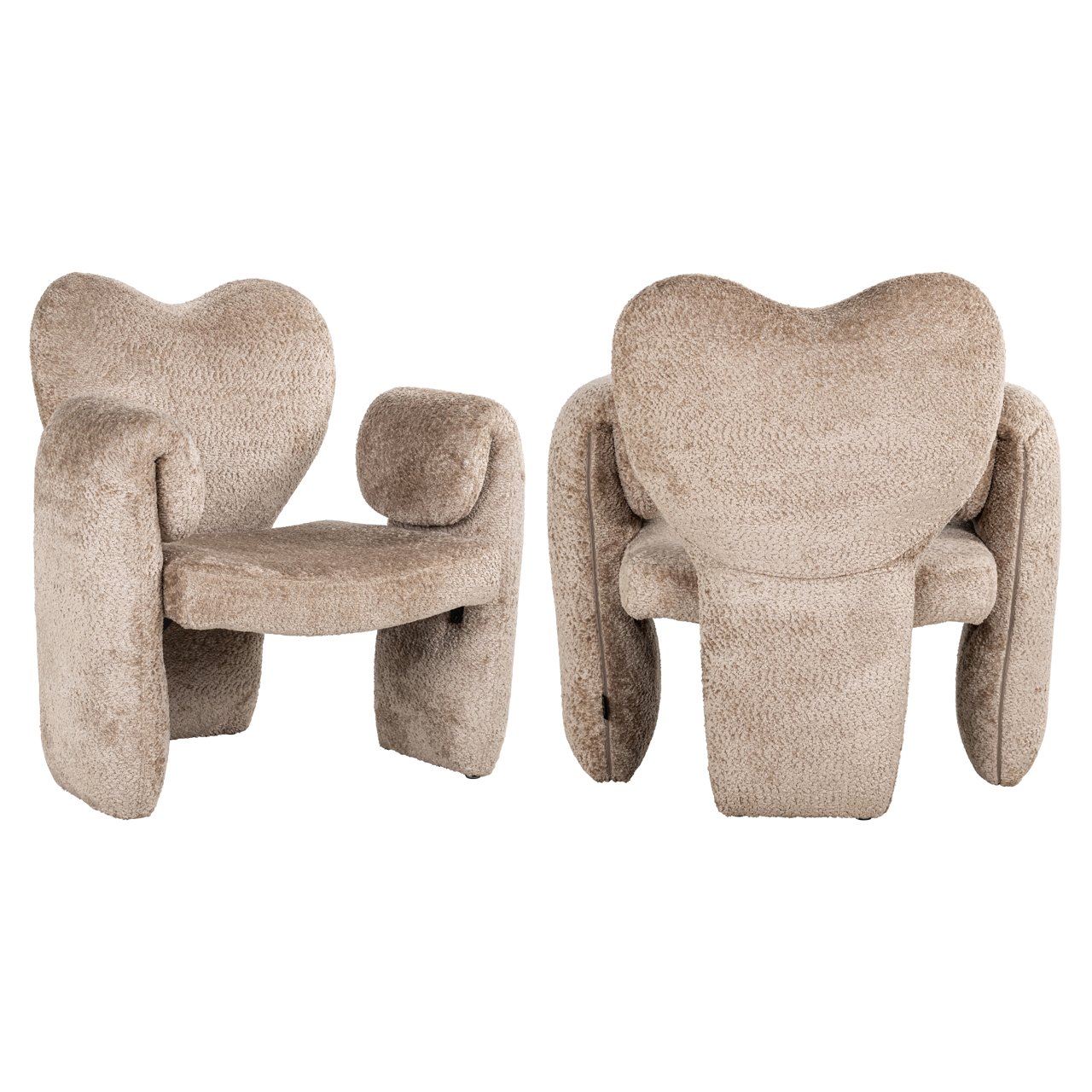 Fauteuil Didi Teddy - Naturel