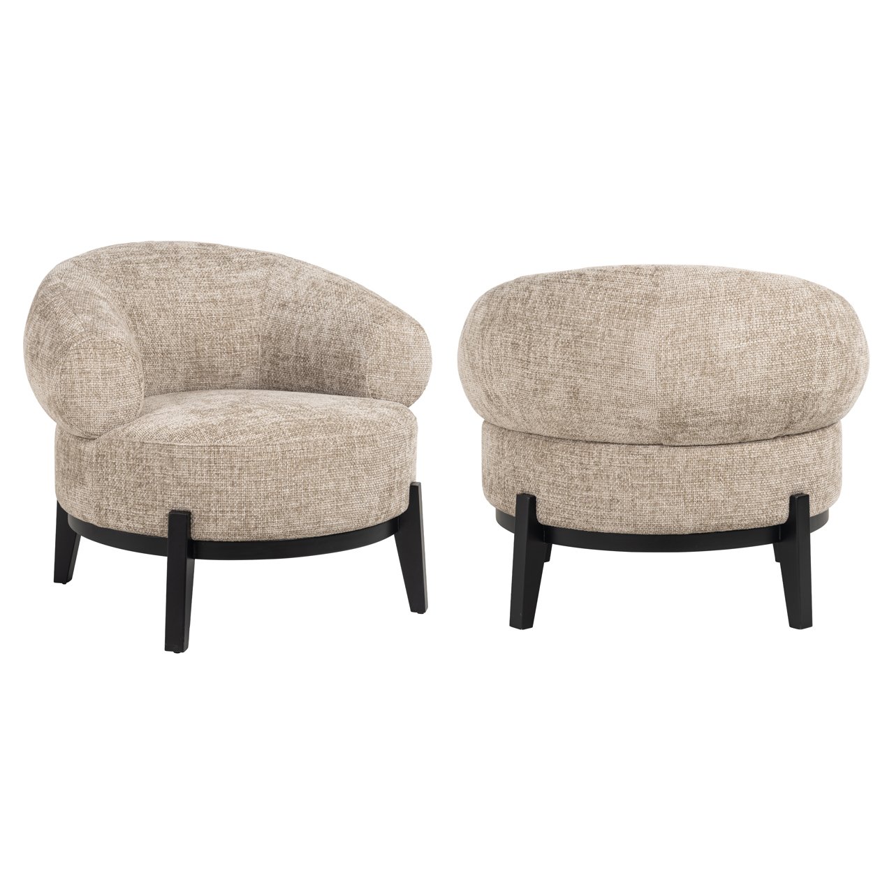 Fauteuil Montana Chenille - Desert