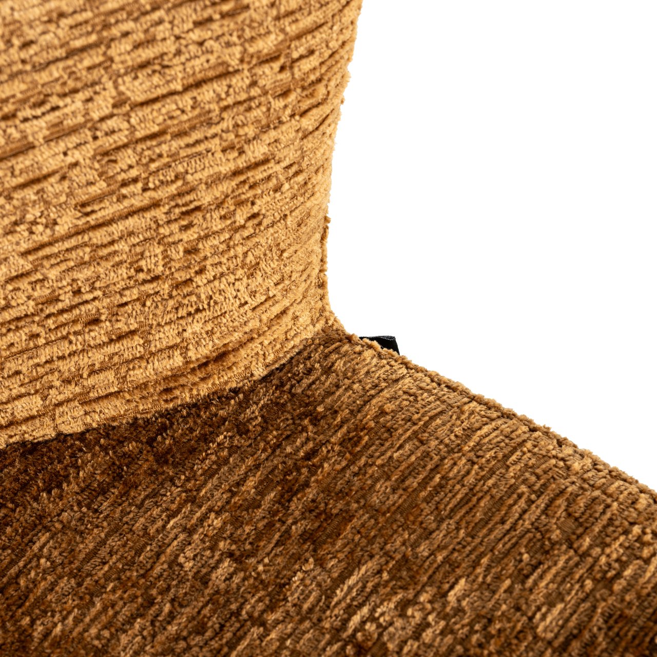 Barstoel Darby Chenille Cognac - zithoogte 76cm - Afbeelding 7