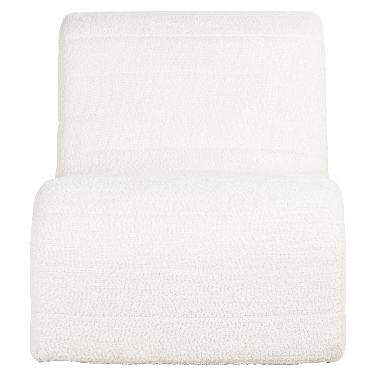 Fauteuil Kelly Chenille - Wit - Afbeelding 4