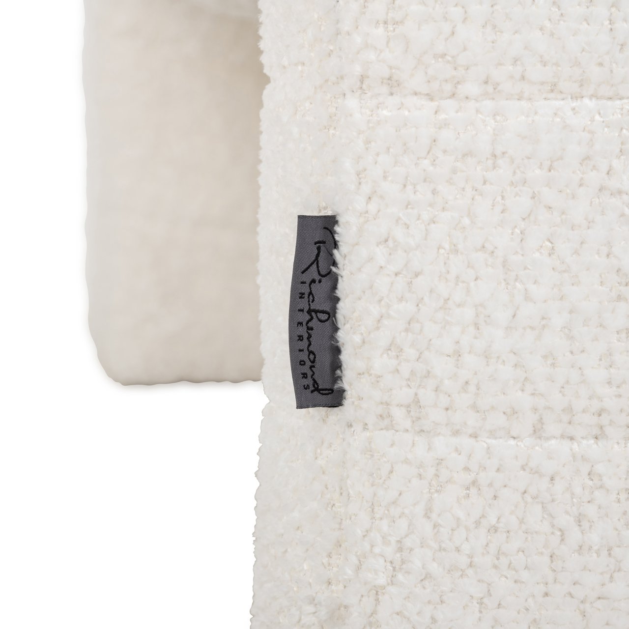 Fauteuil Kelly Chenille - Wit - Afbeelding 5
