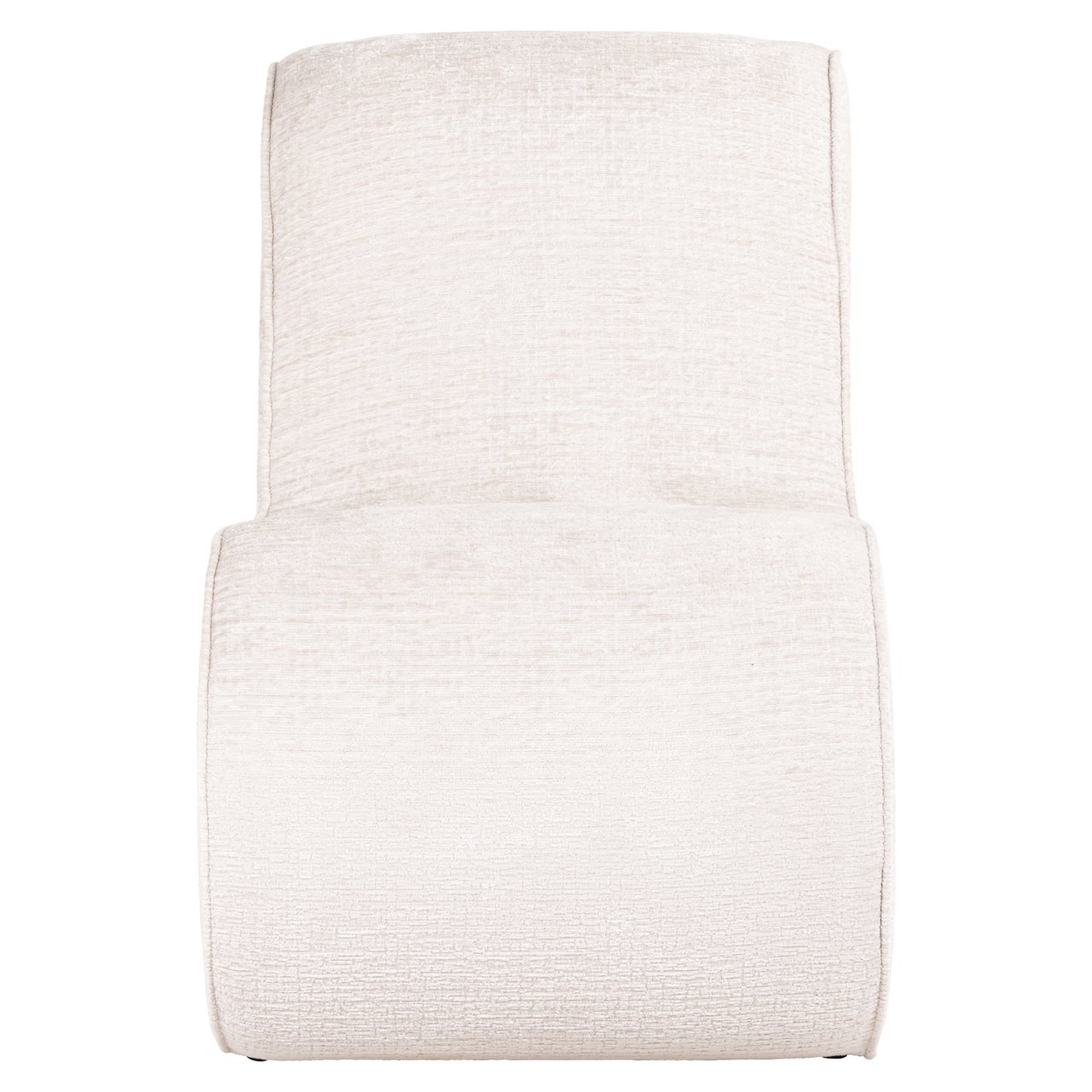 Fauteuil Frankie Chenille - Creme - Afbeelding 5
