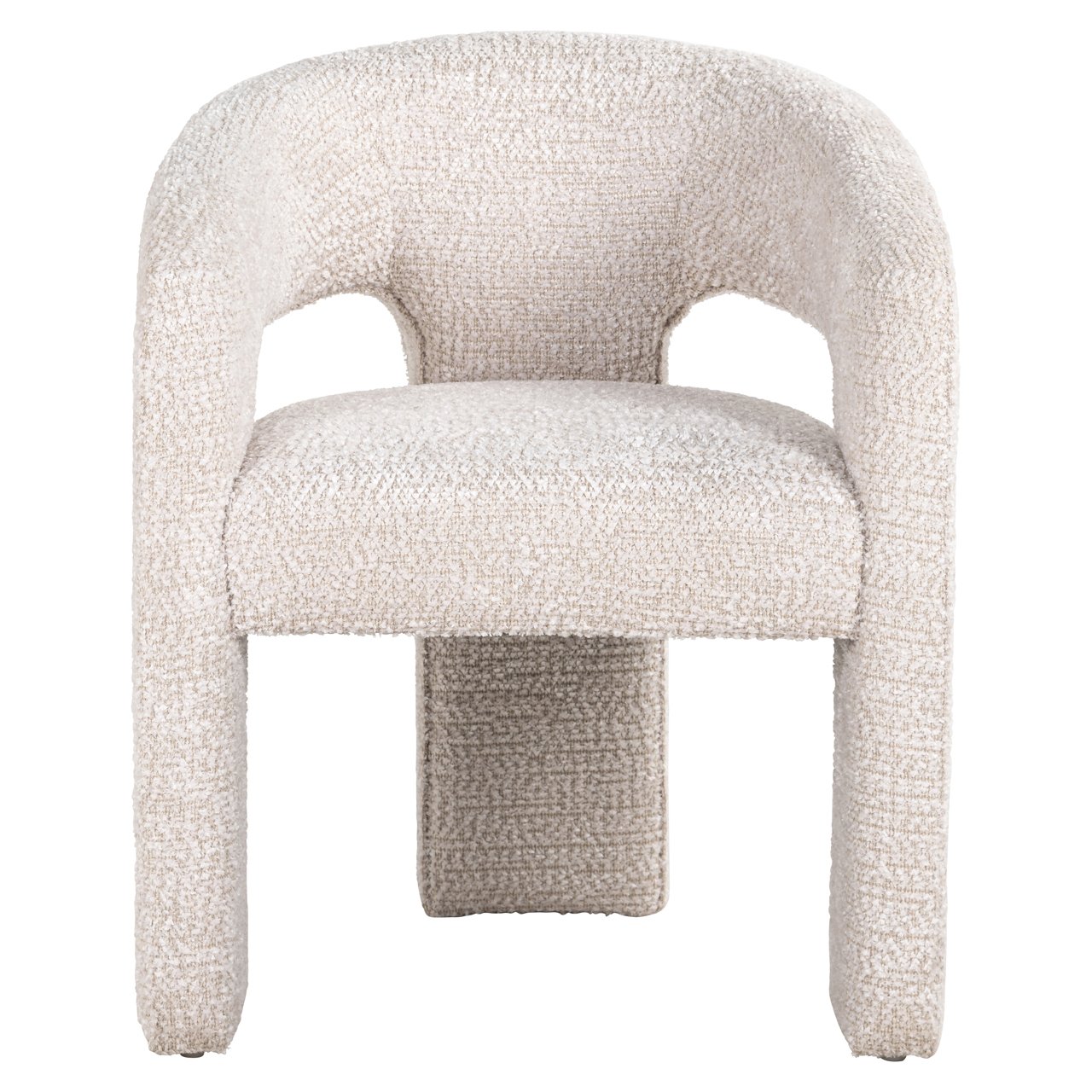 Eetkamerstoel Belle Chenille - Cream - Afbeelding 5