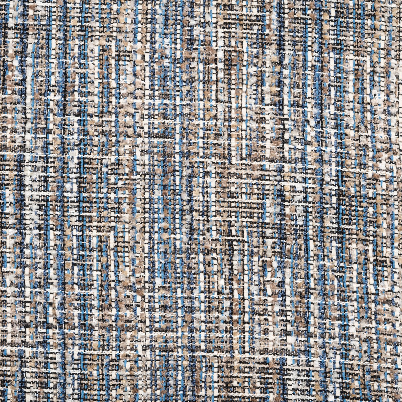 Fauteuil Lexi Geweven - Blauw - Afbeelding 8