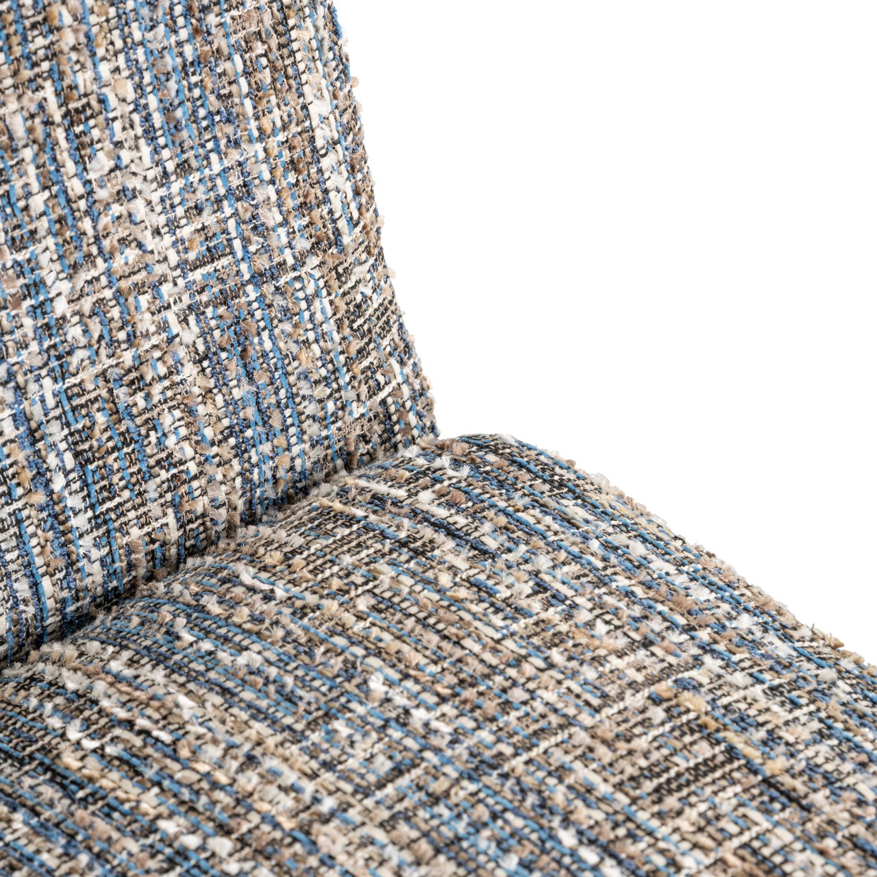 Fauteuil Lexi Geweven - Blauw - Afbeelding 7