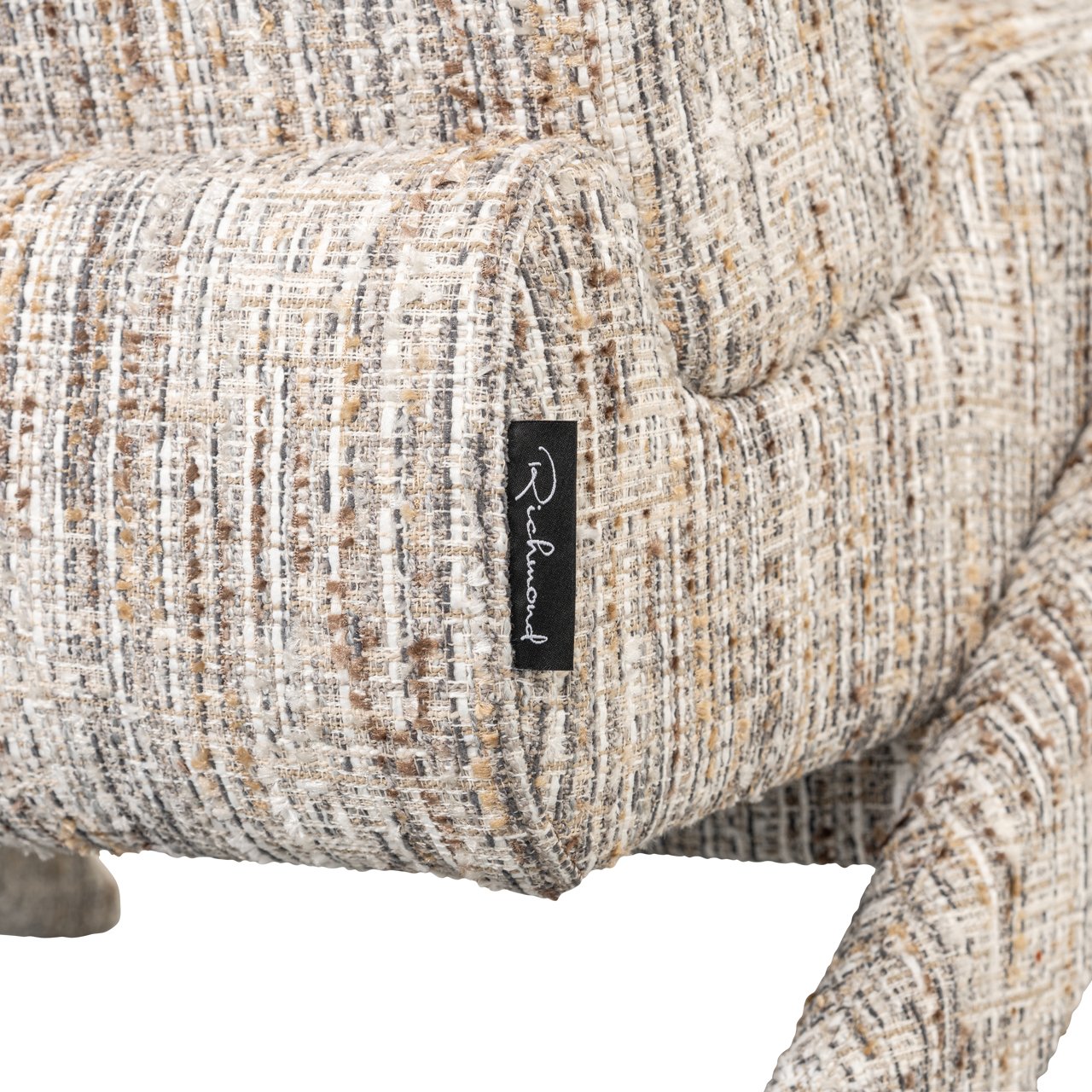 Fauteuil Lexi Geweven - Greige - Afbeelding 6