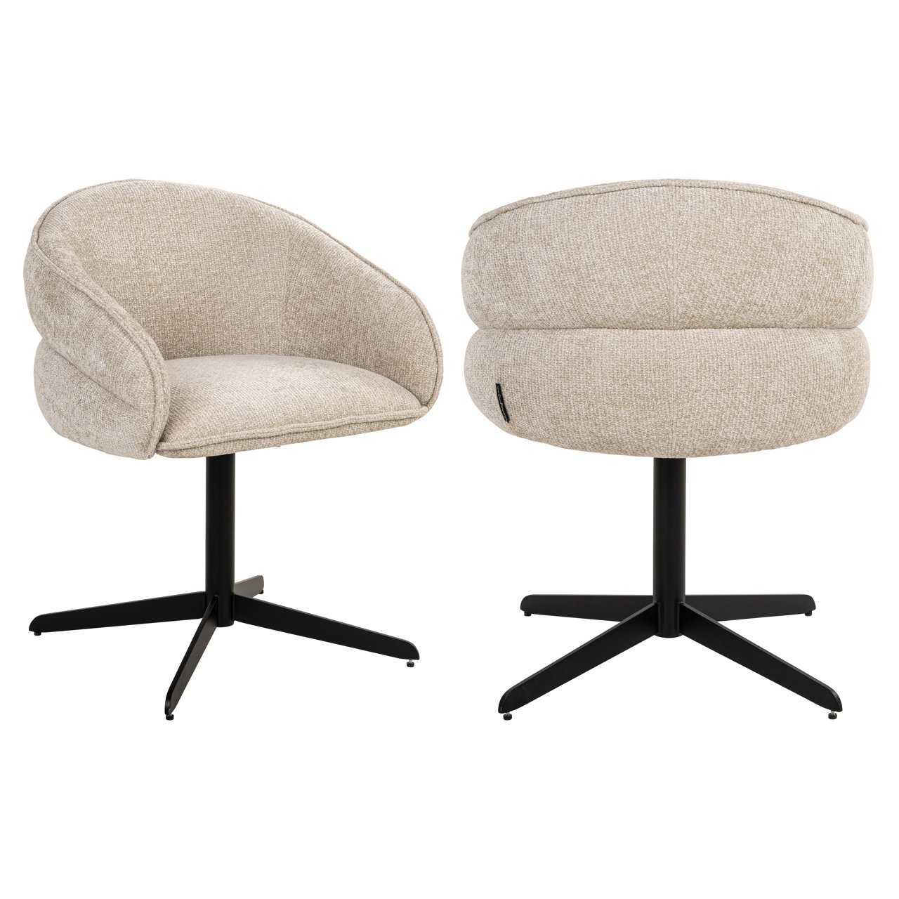 Eetkamerstoel Brandi Fusion kleur Cognac