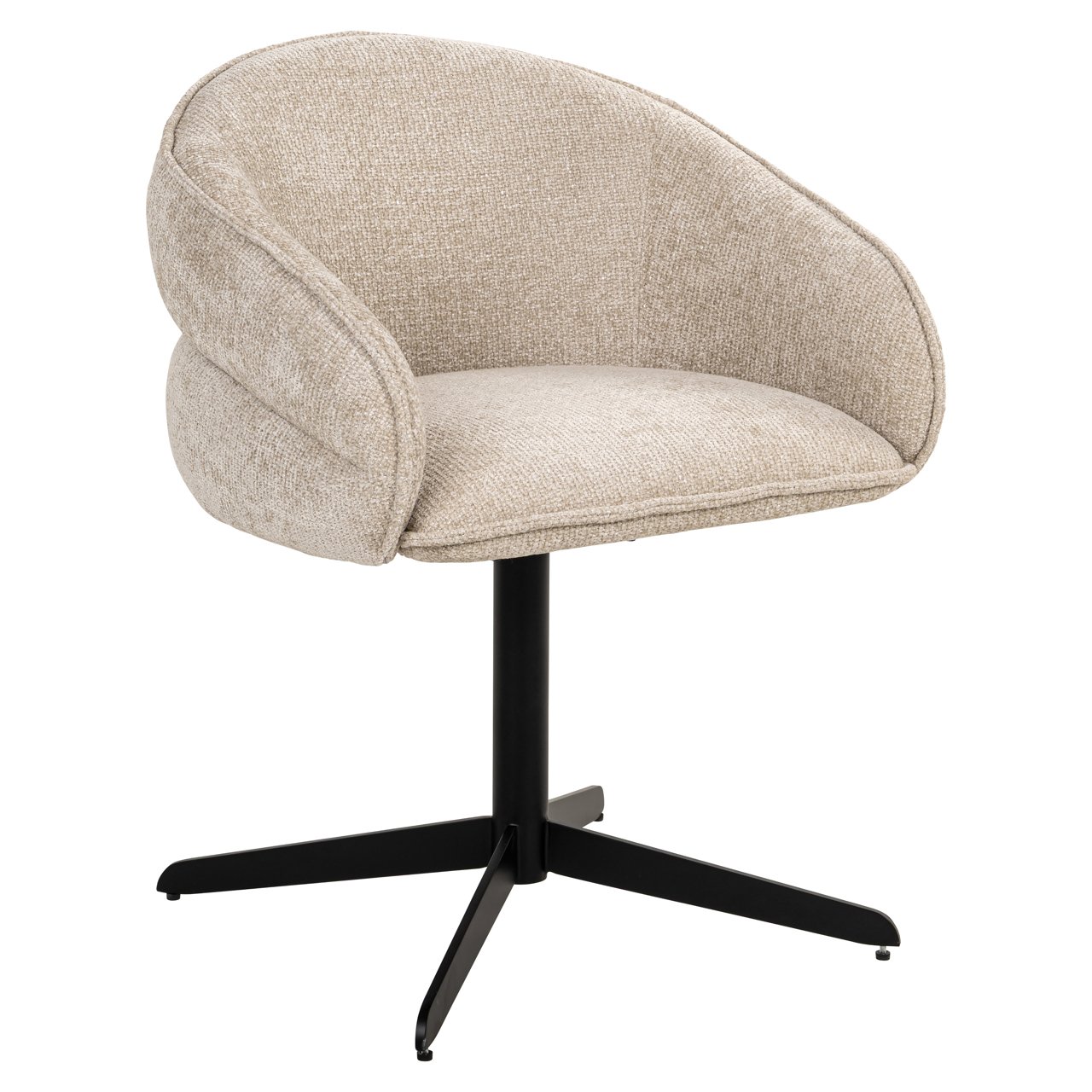 Eetkamerstoel Brandi Fusion kleur Cognac - Afbeelding 2