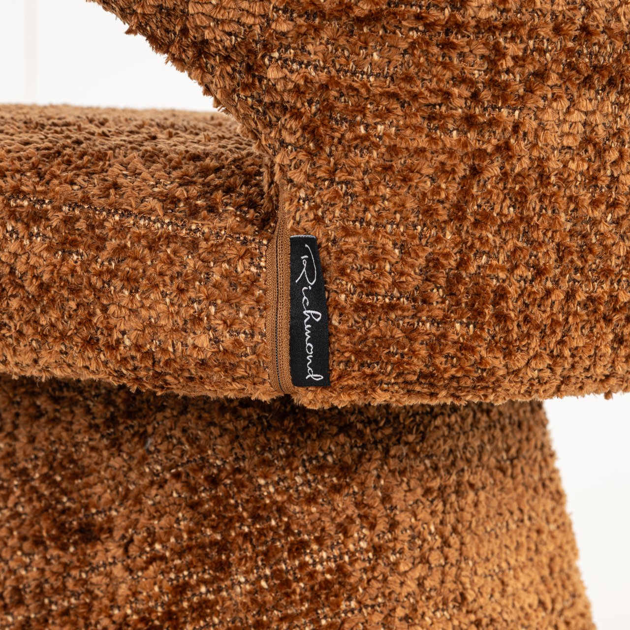 Barstoel Gatsbi Chenille Cinnamon (zithoogte 75cm) - Afbeelding 6