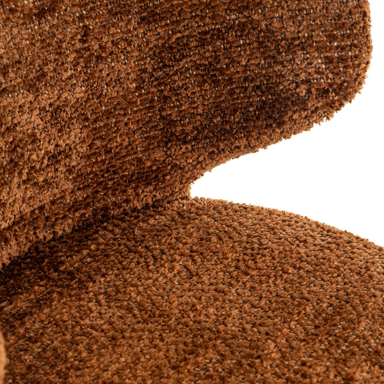 Barstoel Gatsbi Chenille Cinnamon (zithoogte 75cm) - Afbeelding 7