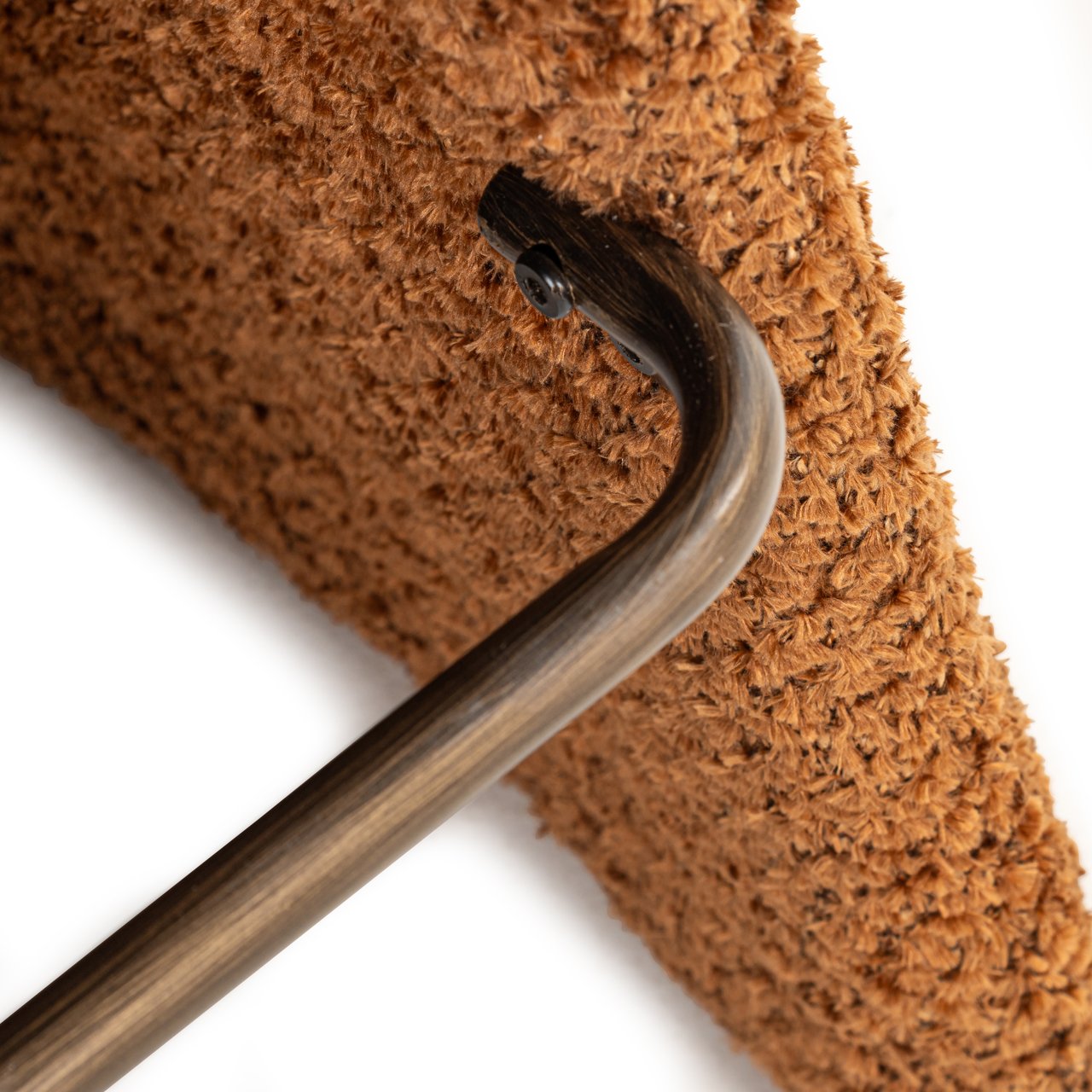 Barstoel Gatsbi Chenille Cinnamon (zithoogte 75cm) - Afbeelding 8