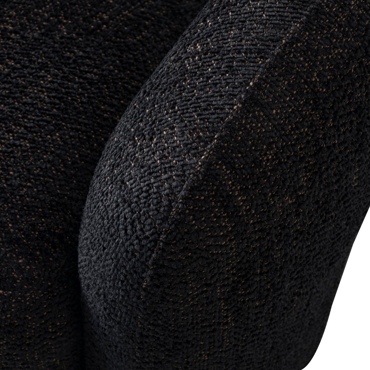 Fauteuil Milania Chenille - Zwart - Afbeelding 18