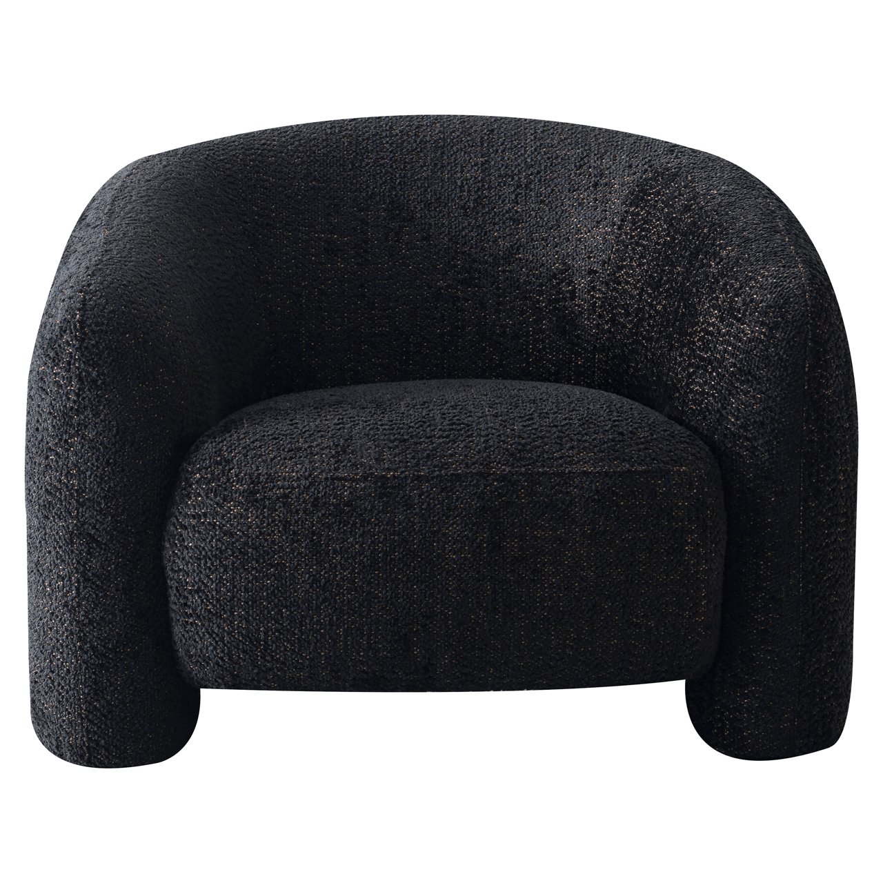 Fauteuil Milania Chenille - Zwart - Afbeelding 14