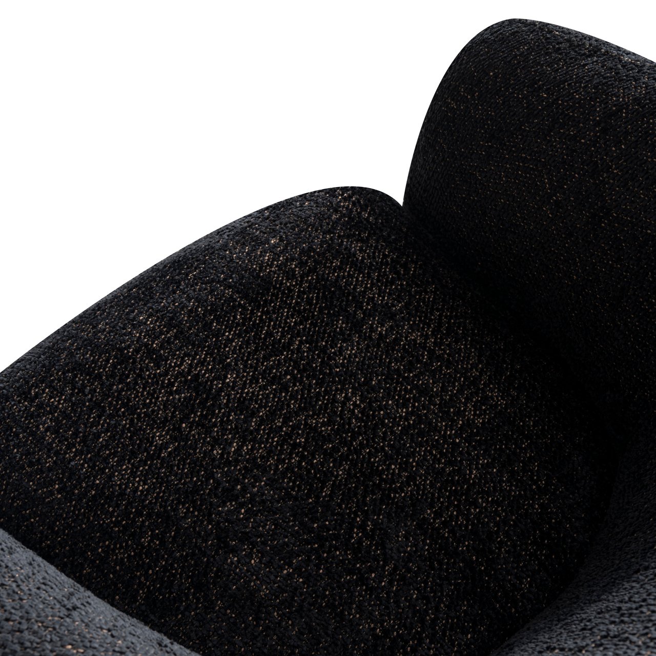 Fauteuil Milania Chenille - Zwart - Afbeelding 16