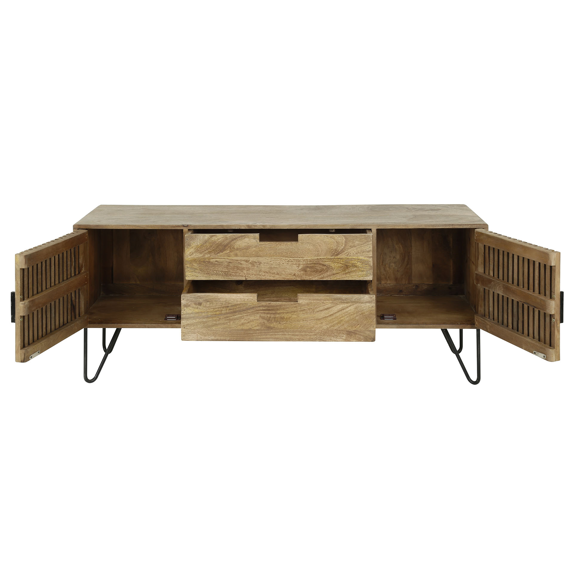 TV-meubel Tweak Mangohout 135cm - Afbeelding 6