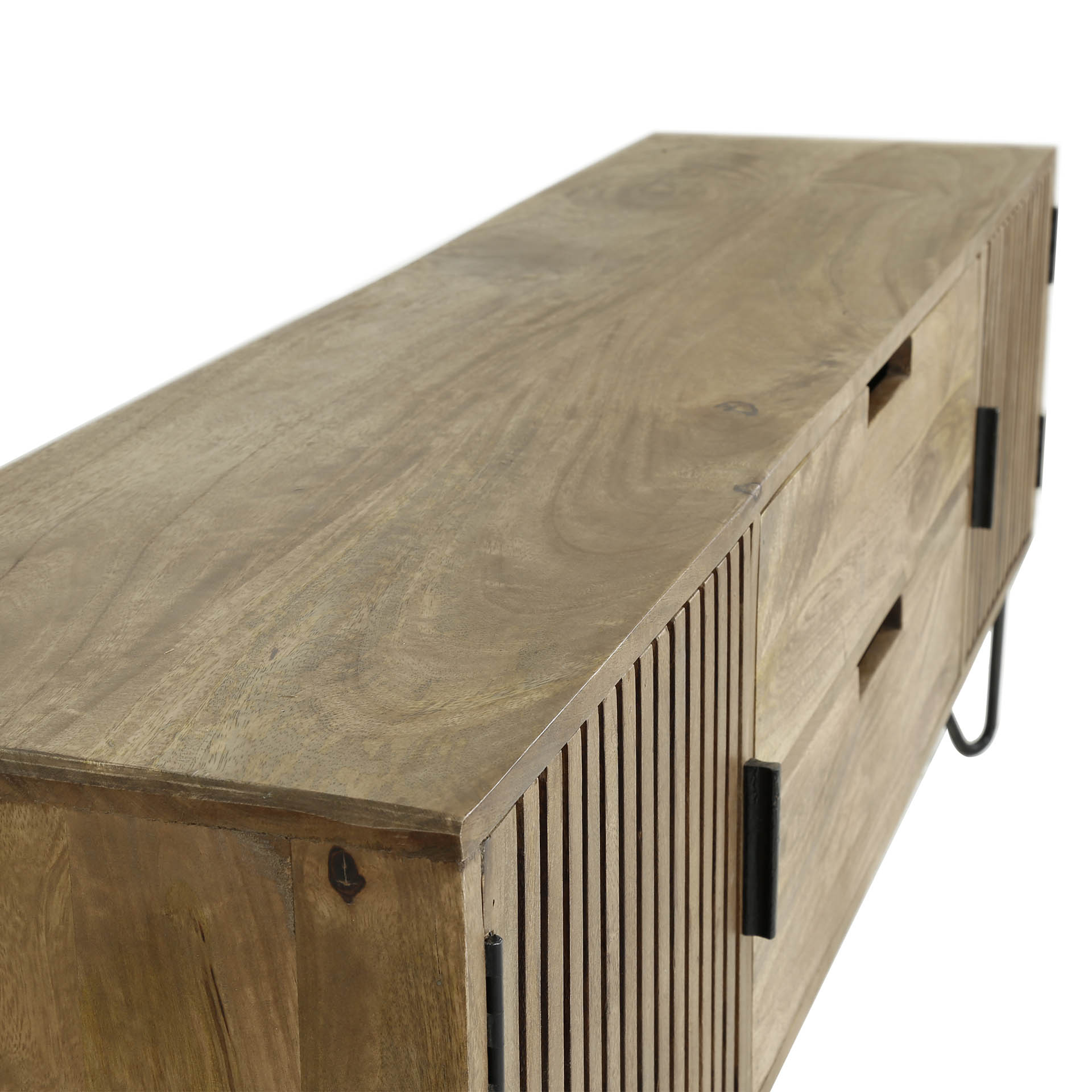 TV-meubel Tweak Mangohout 135cm - Afbeelding 7