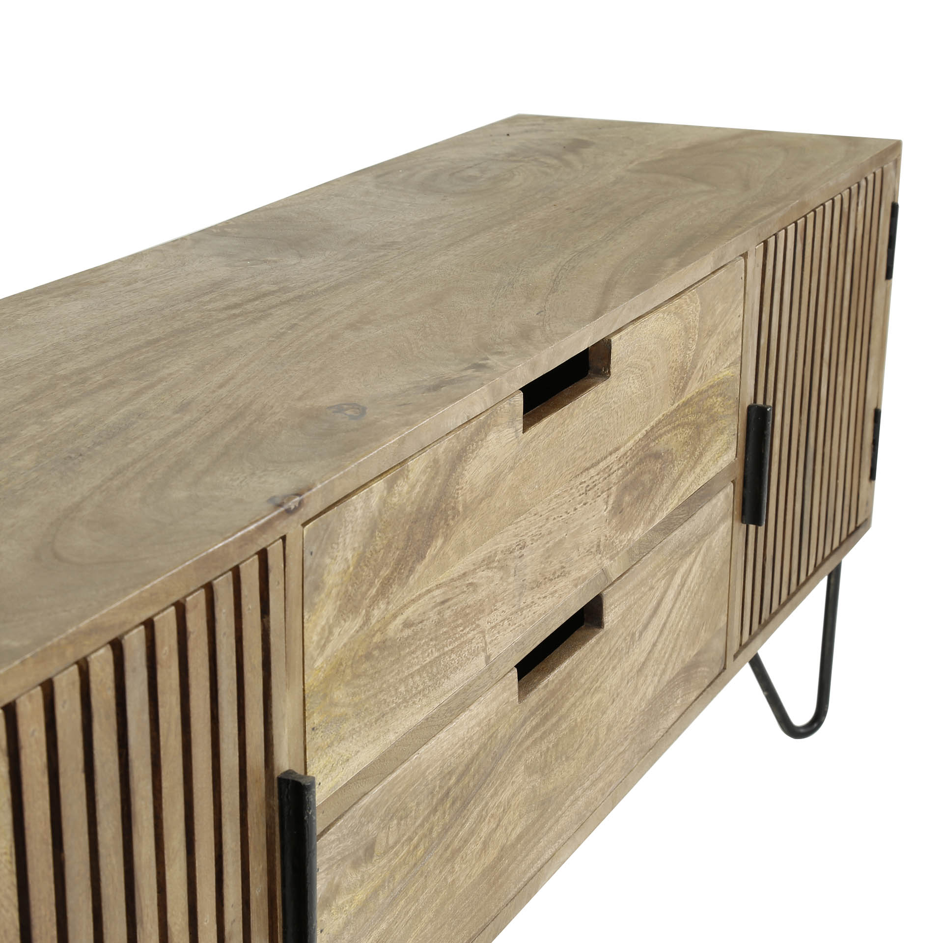 TV-meubel Tweak Mangohout 135cm - Afbeelding 8