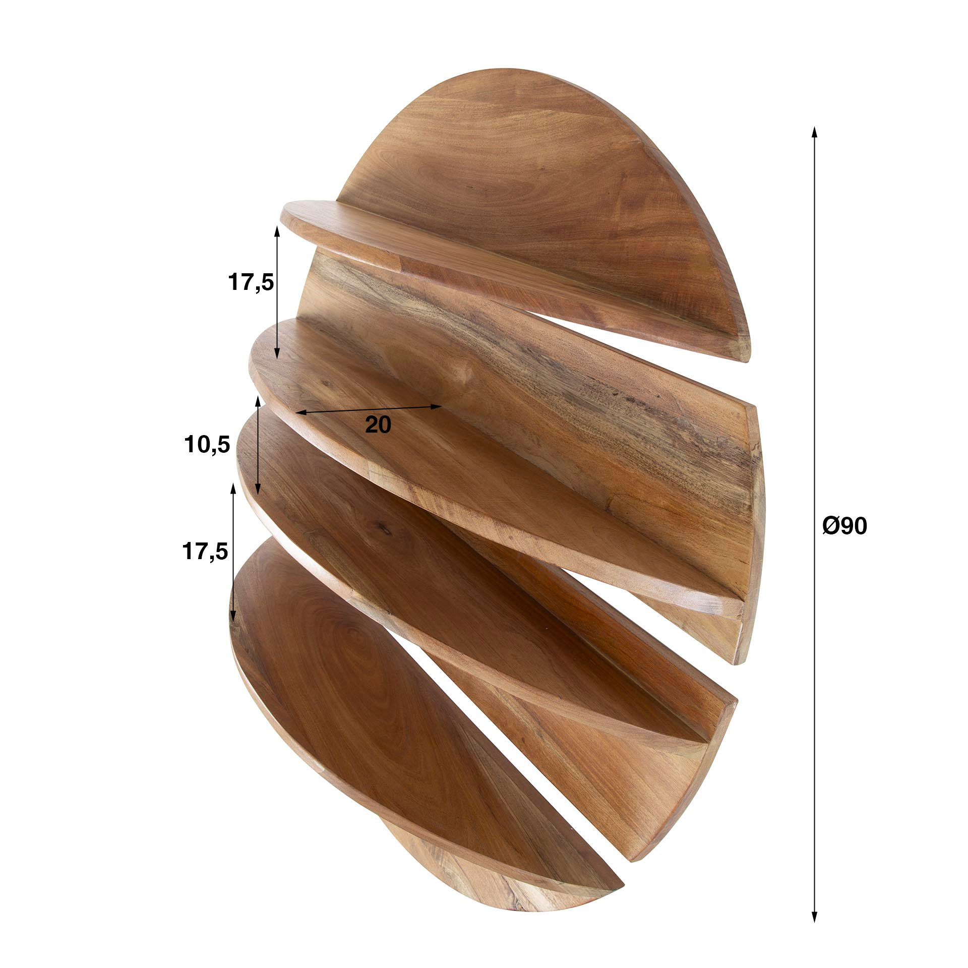 Wandplank Korn Set van 4 stuks - Afbeelding 5