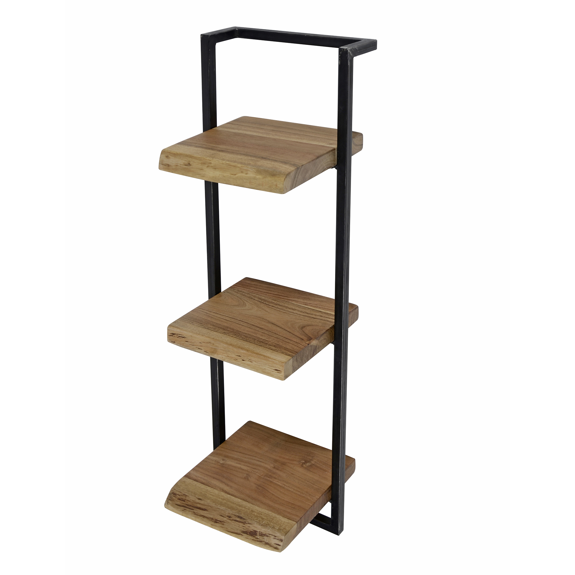 Wandplank Edge Acaciahout - 30 cm Triple - Afbeelding 8