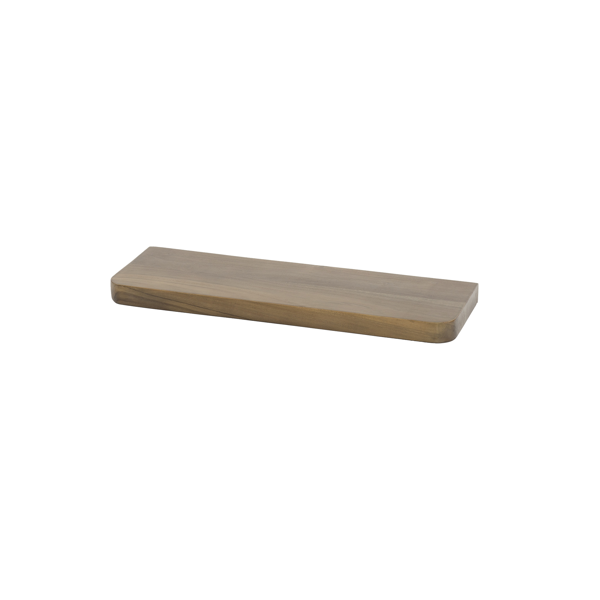 Wandplank Carve 60 cm - Massief acacia bruin - Afbeelding 5