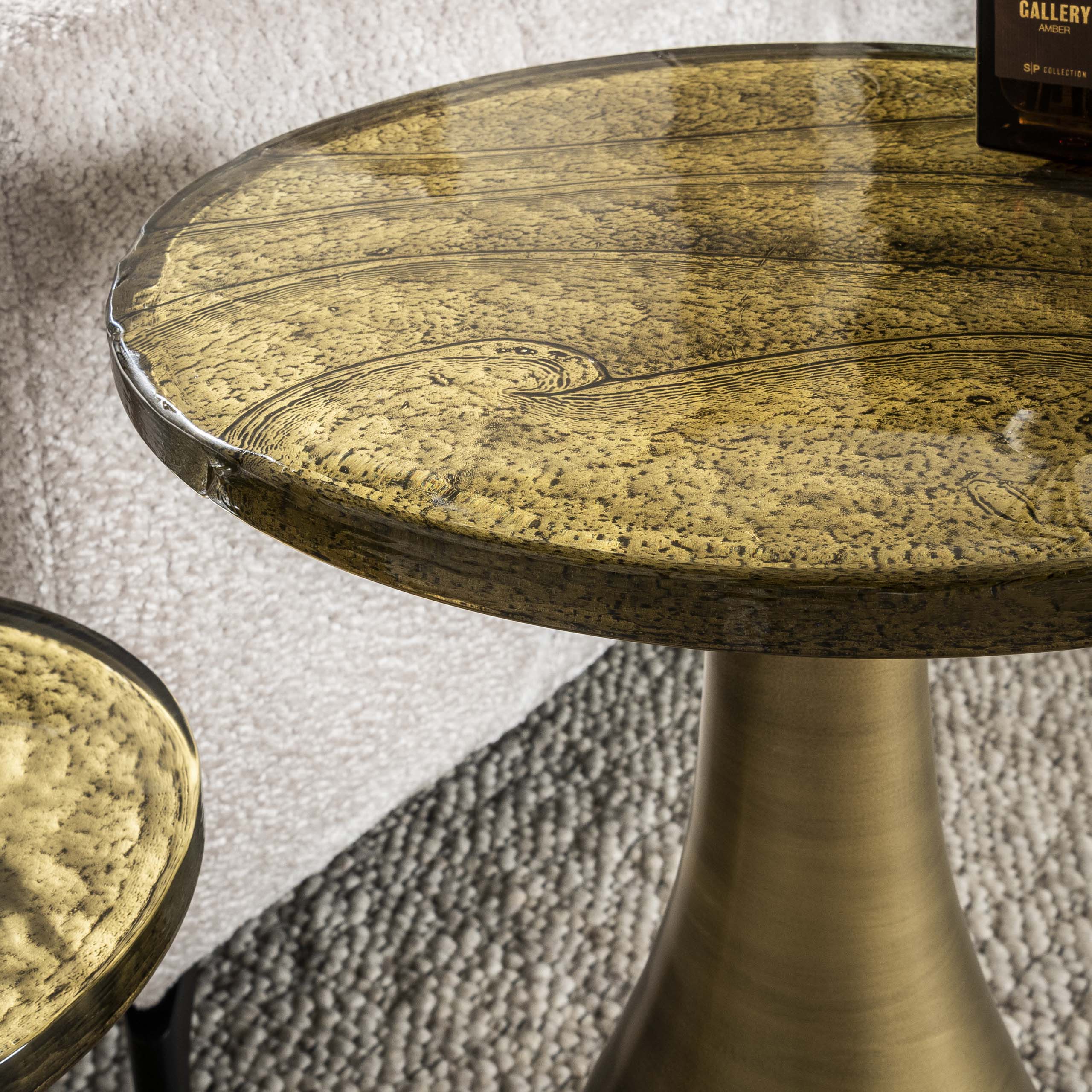 Bijzettafel Eclipse Drop S - Antiek Goud - Afbeelding 3