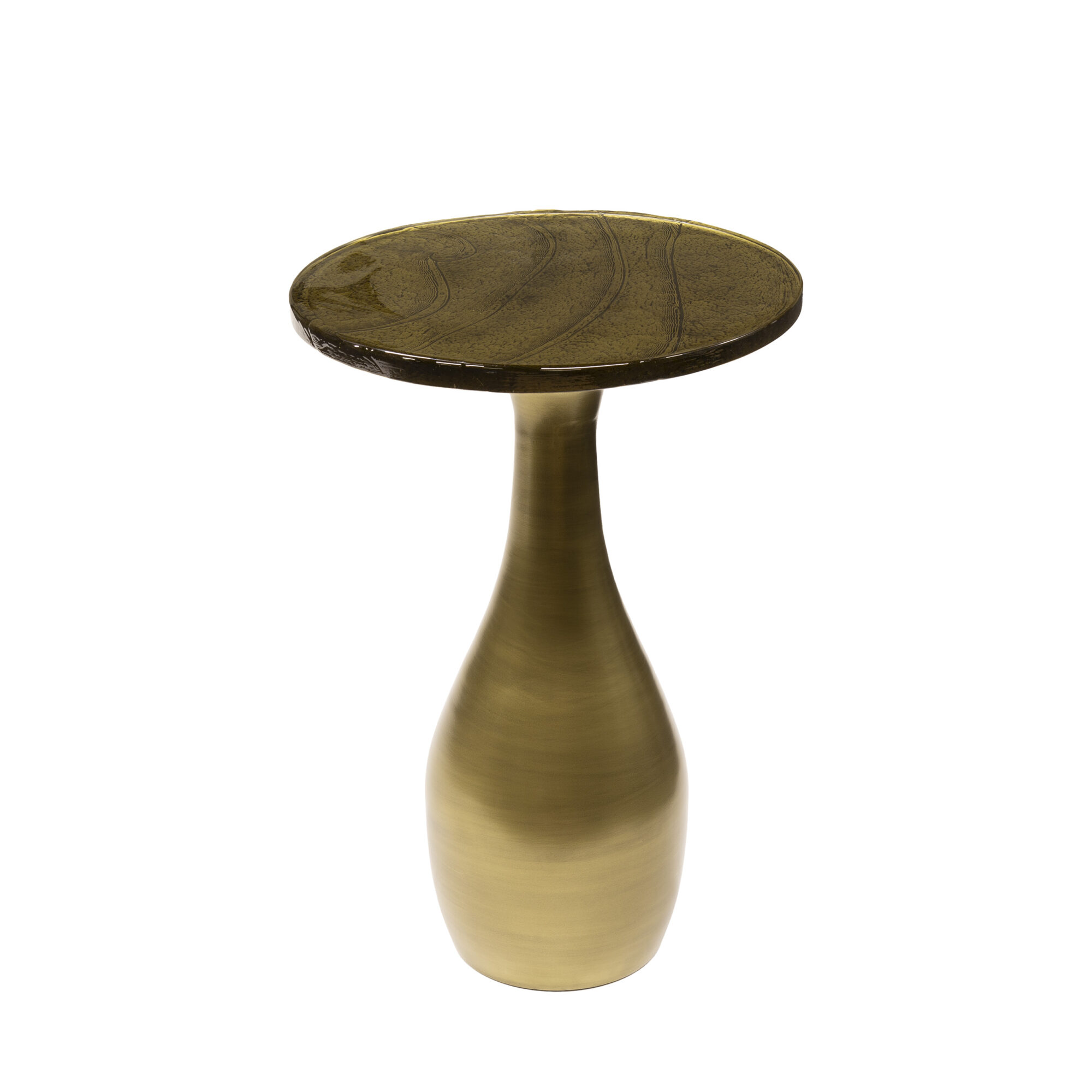 Bijzettafel Eclipse Drop M - Antiek goud - Afbeelding 5