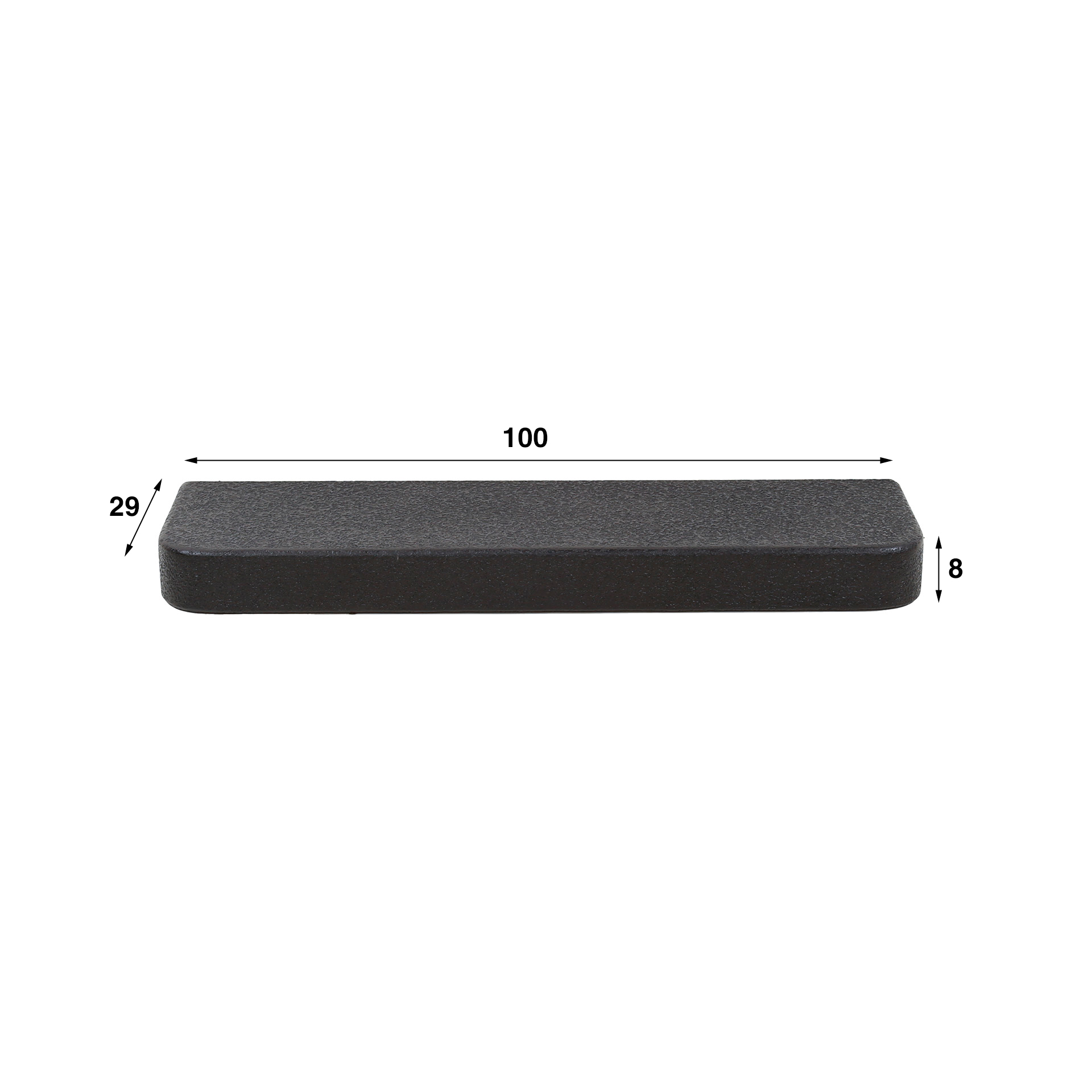 Wandplank Durian Liquid metal - 100 cm - Afbeelding 5