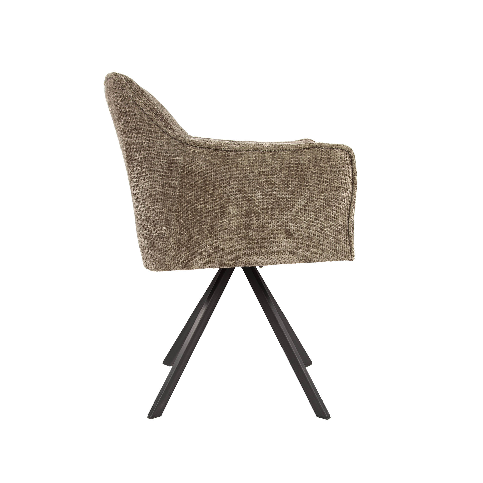 Draaibare Eetkamerstoel Raster Velvet – Rich Champagne - Afbeelding 7